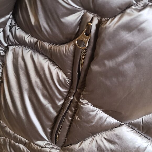 SAVE THE DUCK Silver Kimia Diamond Quilt Jacket - Size Large NWT - Picture 11 of 13